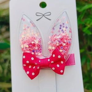 Bunny Ears Hair Clips